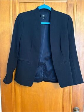 J.Crew Open-Front Black Blazer